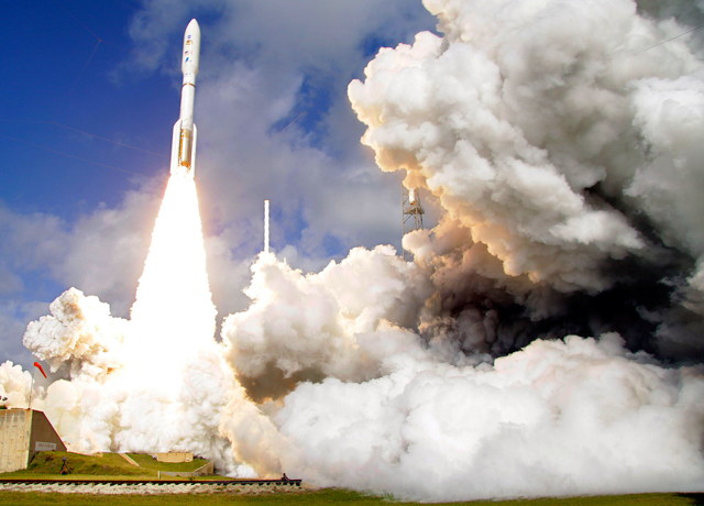 好奇号发射过程